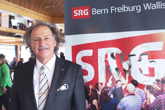 Bild von Léander Jaggi neuer Präsident der SRG Bern Freiburg Wallis