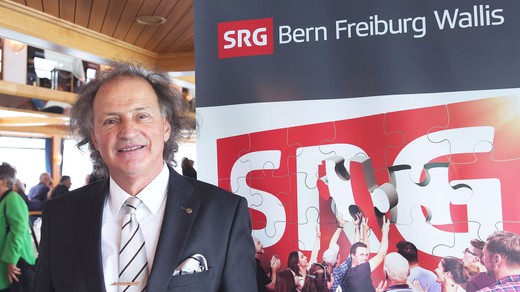 Bild von Léander Jaggi neuer Präsident der SRG Bern Freiburg Wallis