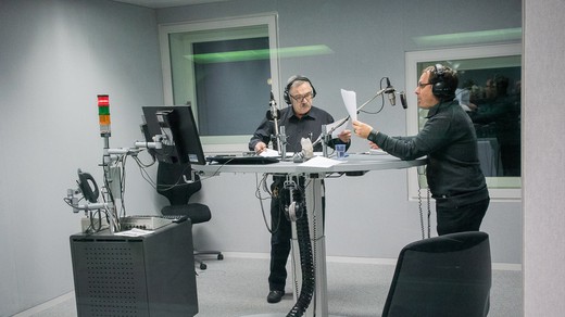 Bild von Besichtigung Radiostudio Bern