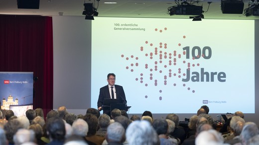 Bild von 100. Generalversammlung mit Bundesrat und Bekenntnis zum Studio Bern