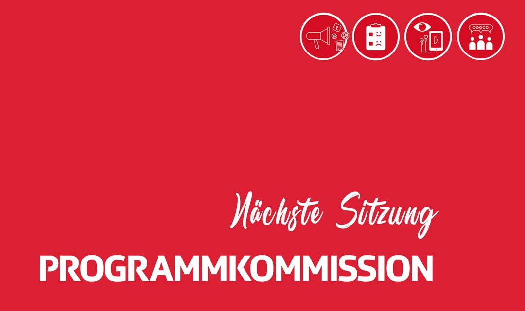 Bild von Programmkommission - Reden Sie mit!