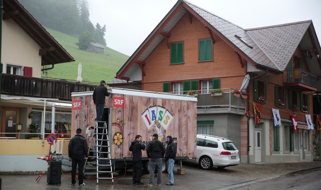 Bild von Fotogalerie «Donnschtig Jass» Sendung – Guggisberg