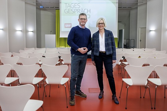 Bild von «Tagesgespräch Plus» im Studio Bern